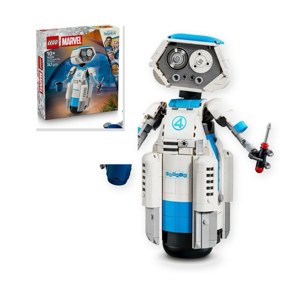 LEGO Marvel 76339 Fantastyczna Czwórka: H.E.R.B.I.E.