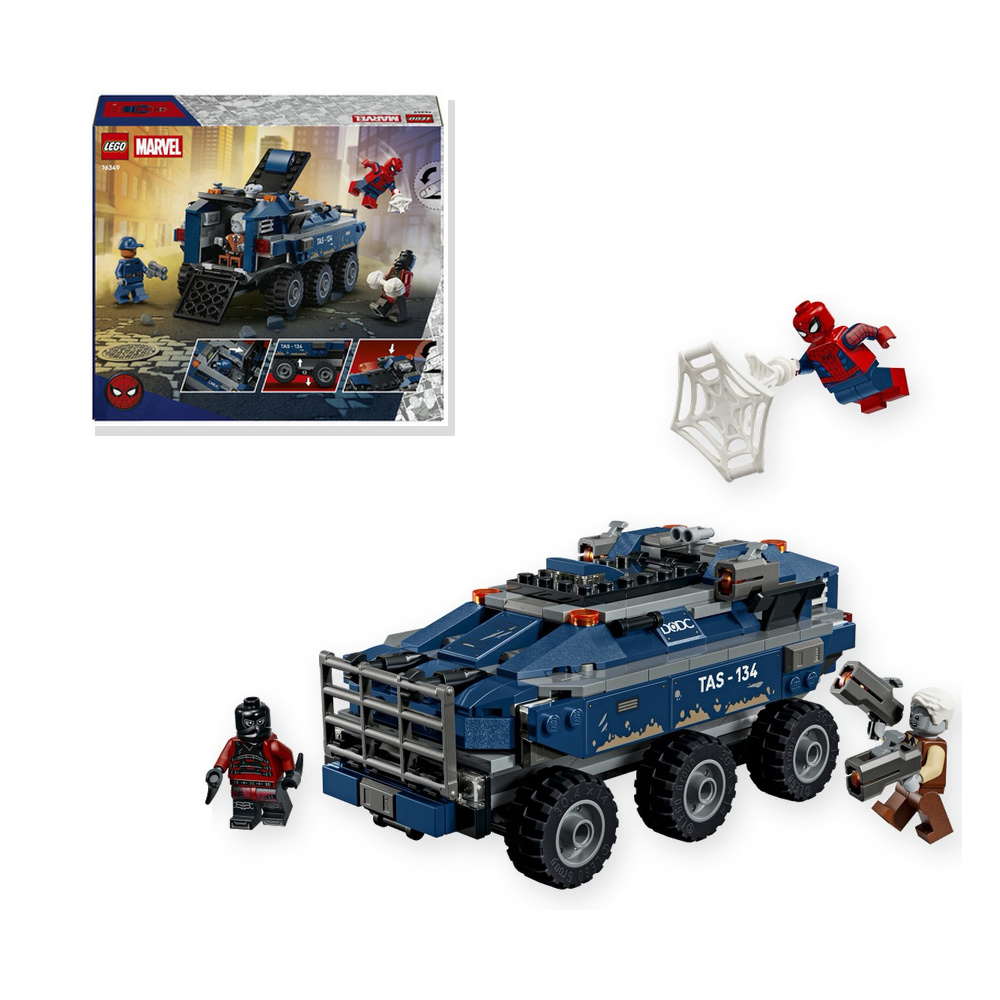 LEGO Marvel 76349 Spider-Man i pościg za więźniarką