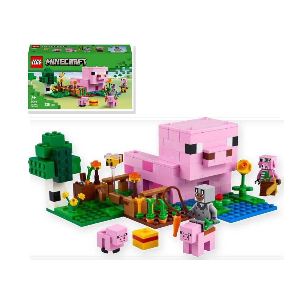LEGO Minecraft 21268 Dom prosiaczka