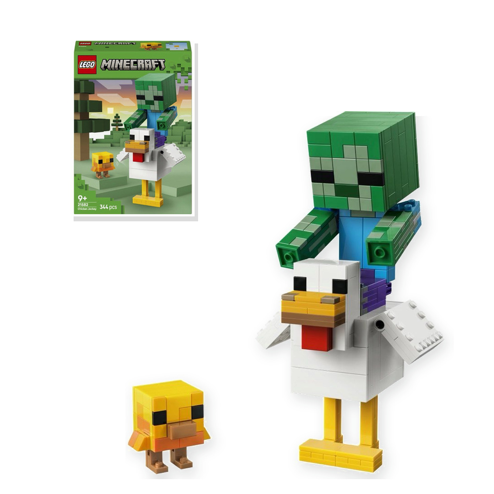 LEGO Minecraft 21582 Kurza Dżokejka