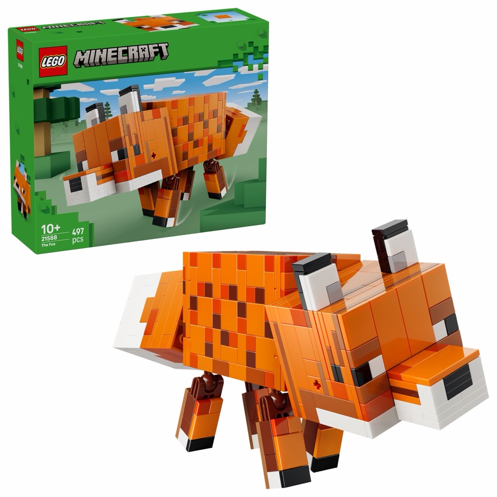 LEGO Minecraft 21588 Lis — oryginalny zestaw klocków LEGO
