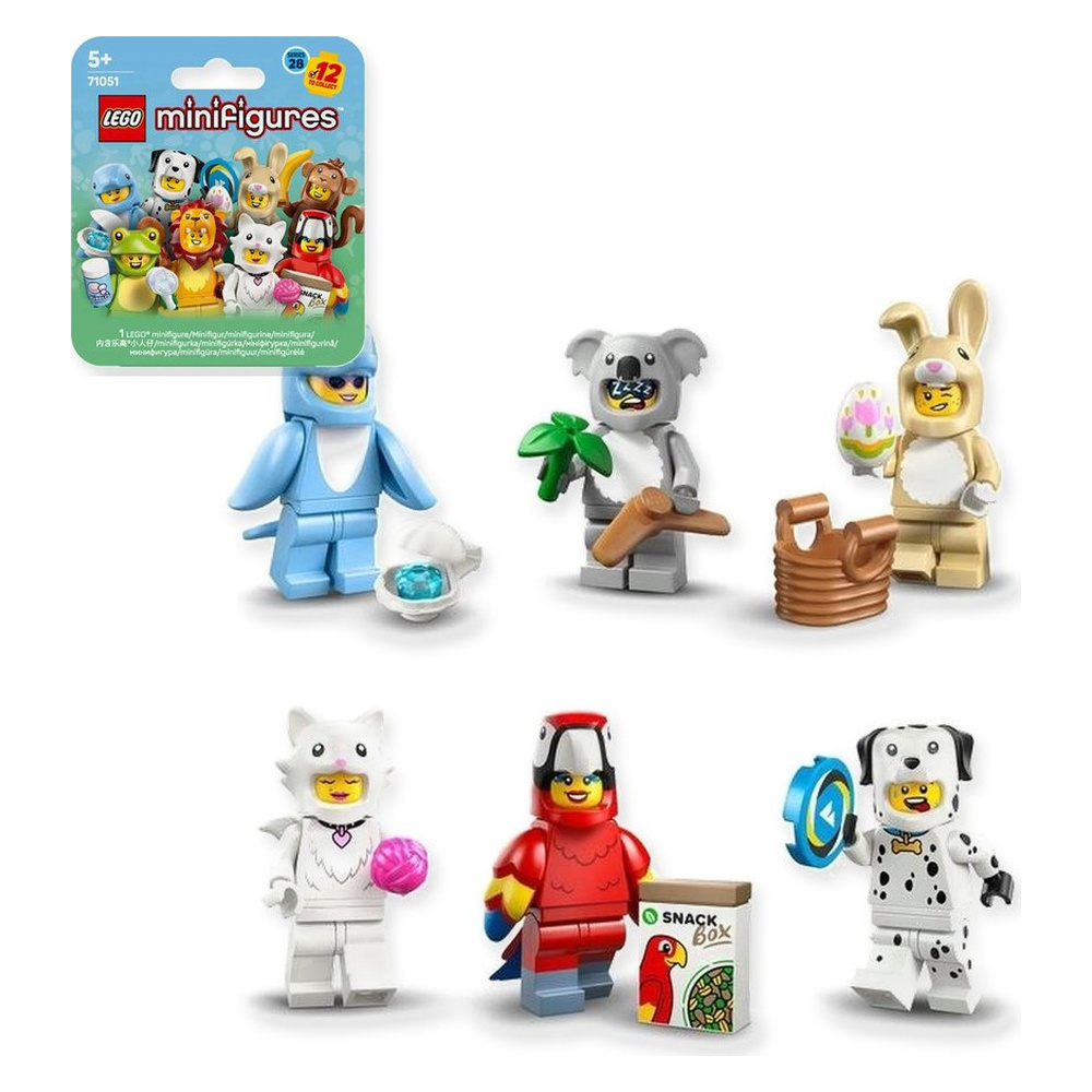 LEGO Minifigurki 71051 Seria 28 — Zwierzęta