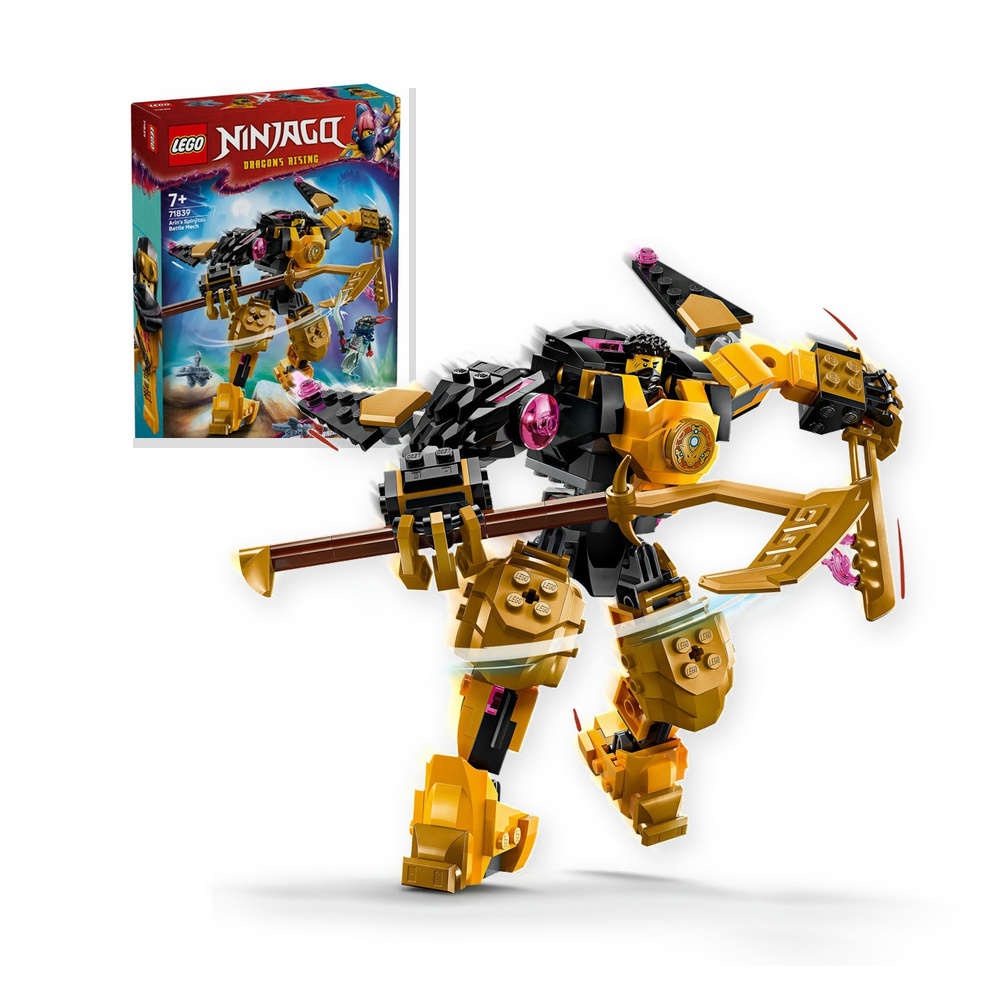 LEGO NINJAGO 71839 Arin i robot bojowy Spinjitzu