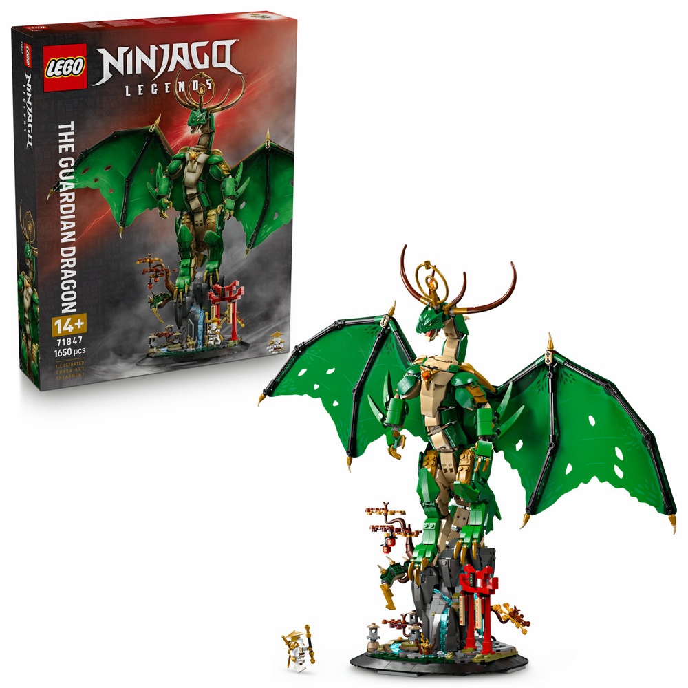 LEGO NINJAGO 71847 Smok strażniczy — oryginalny zestaw klocków LEGO