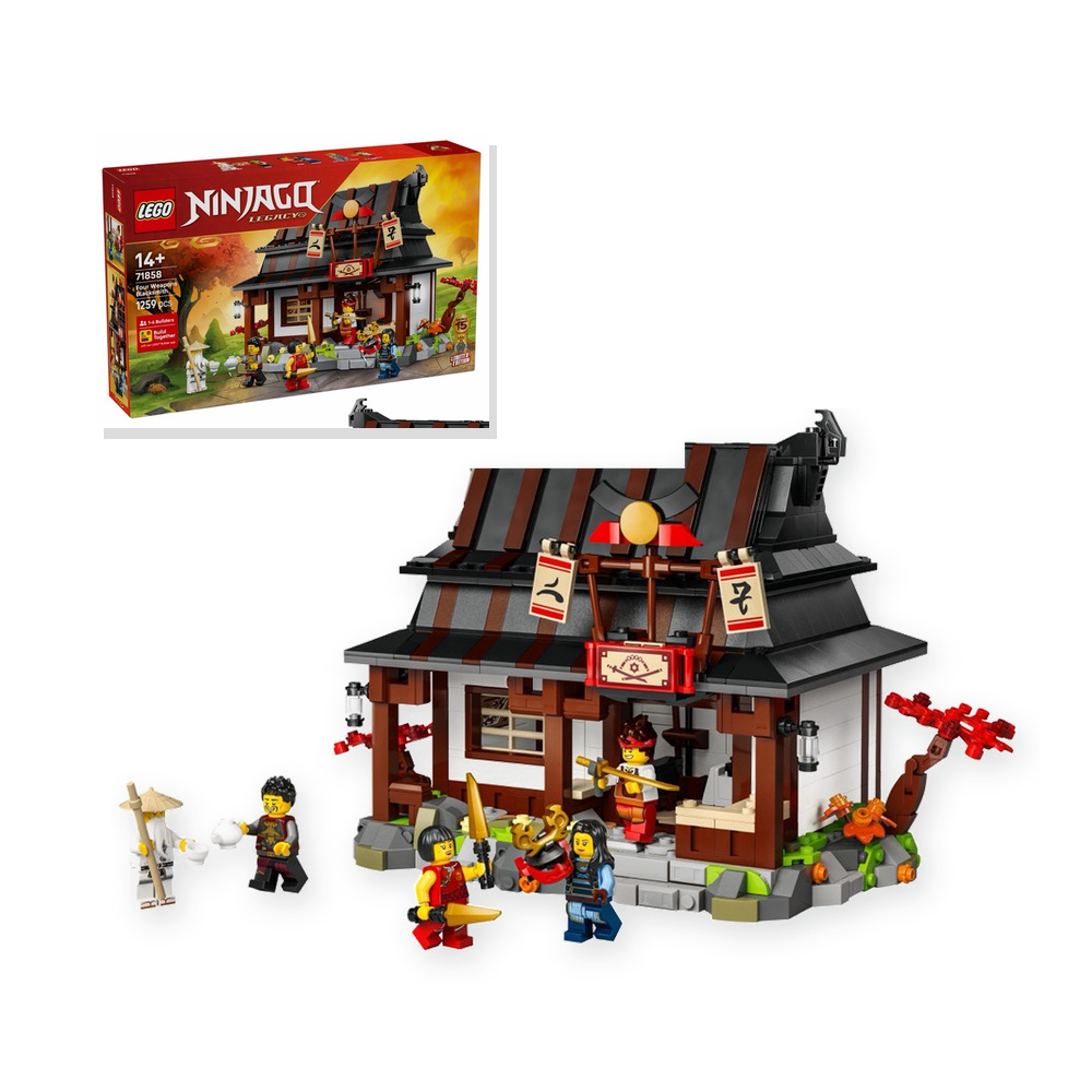LEGO Ninjago 71858 Kuźnia Cztery Bronie - 15-lecie