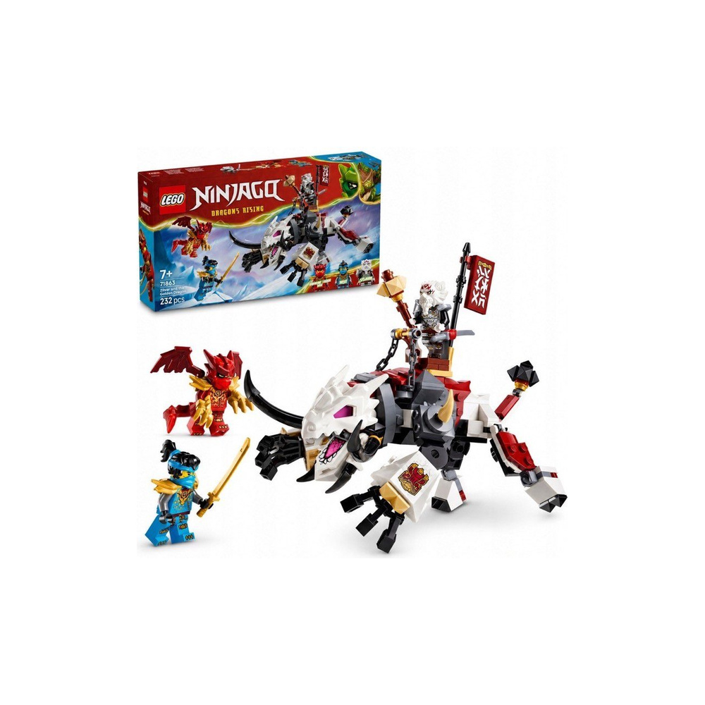 LEGO NINJAGO 71863 Zilvar i smoczy potwór Grimtak