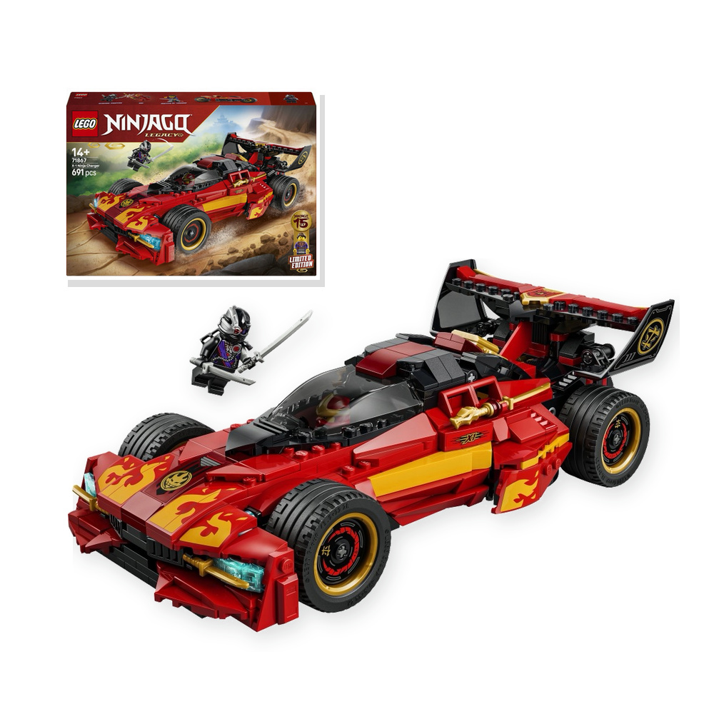 LEGO NINJAGO 71867 Czerwony Niszczyciel Kaia: 15 lat NINJAGO