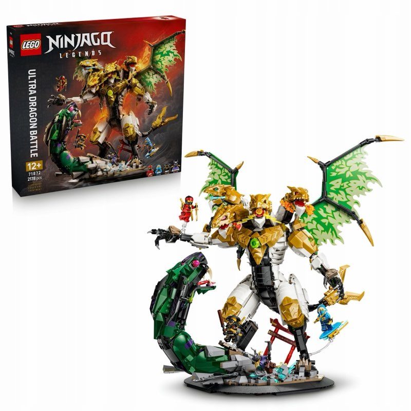 LEGO NINJAGO 71872 Ultra smokowy pojedynek — oryginalny zestaw klocków LEGO