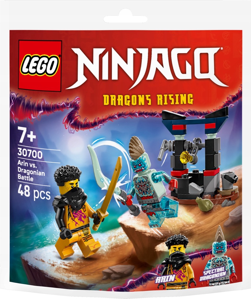 LEGO Ninjago Bitwa Arina z Dragonem 30700 Saszetka — oryginalny zestaw klocków LEGO