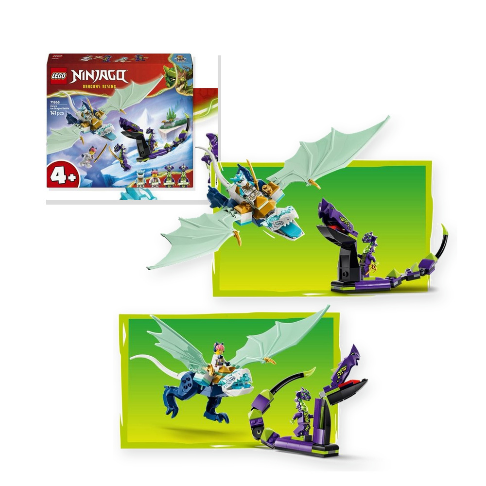LEGO NINJAGO Bitwa lodowego smoka Zane'a 71865