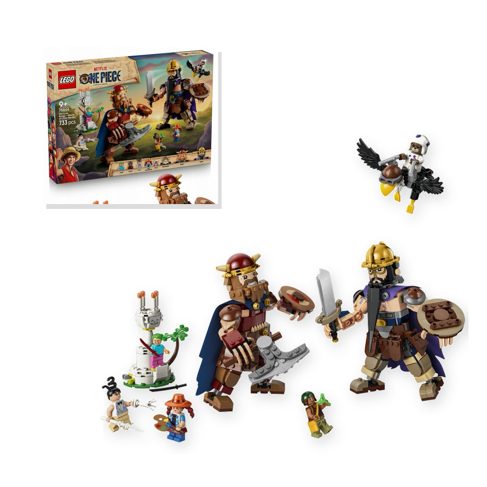 LEGO ONE PIECE 75644 Dorry vs. Brogy - Giganci z Ogrodu