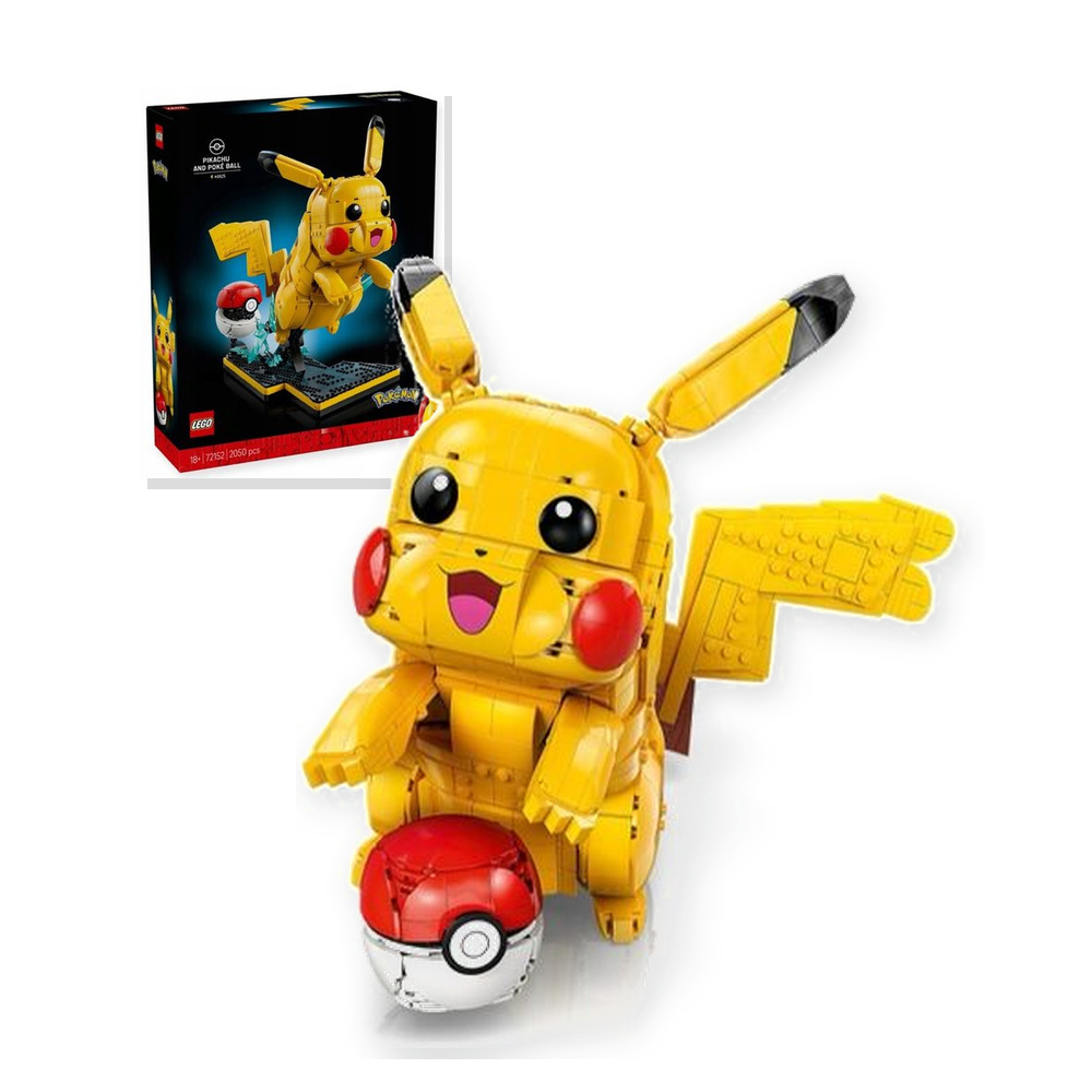 LEGO Pokémon Pikachu i Pokéball 72152