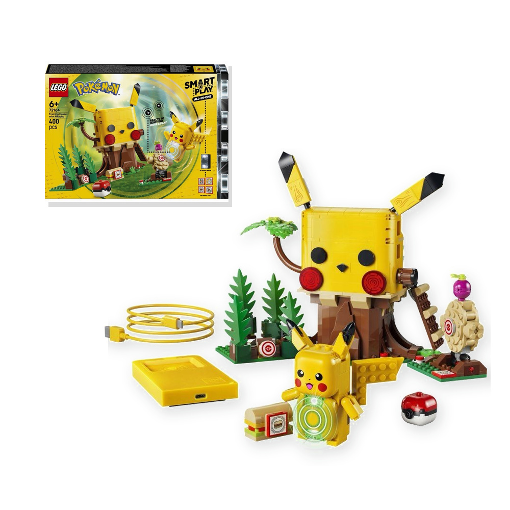 LEGO Pokemon 72164 SMART Play: Dom treningowy z Pikachu