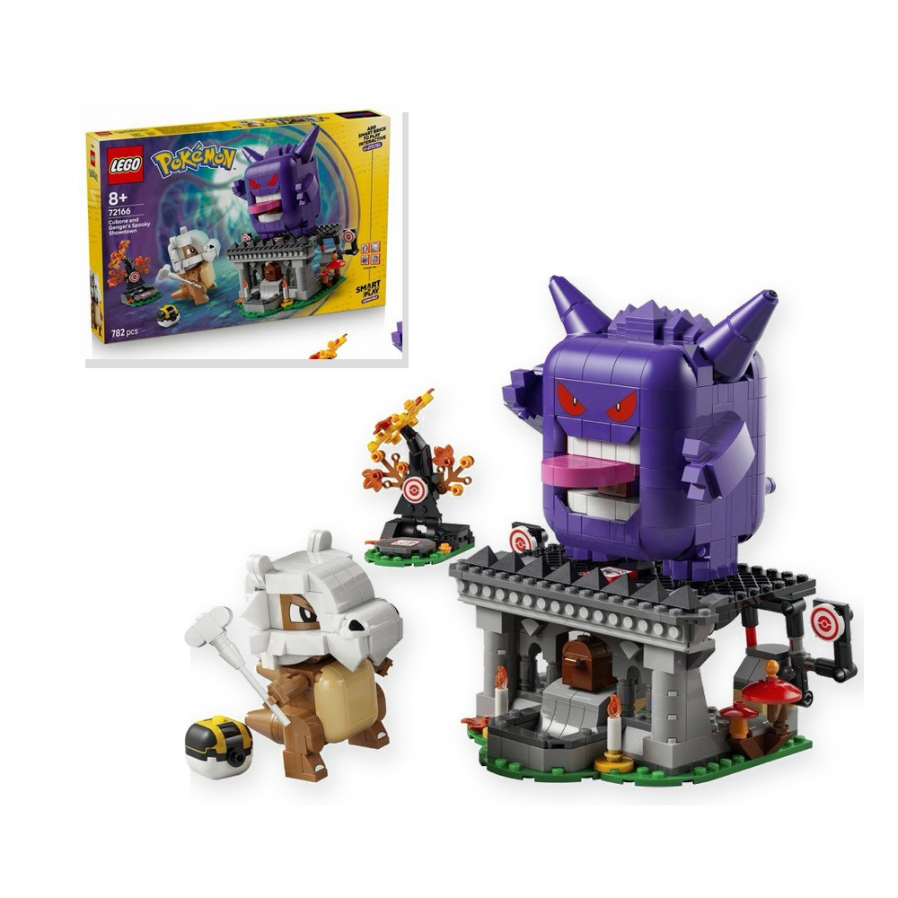 LEGO Pokemon 72166 SMART Play: Cubone i Gengar - upiorne starcie