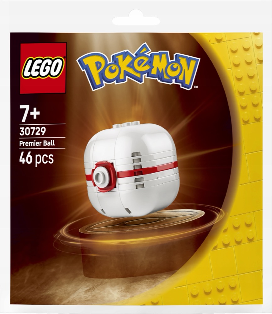 LEGO Pokémon Premierball 30729 — oryginalny zestaw klocków LEGO