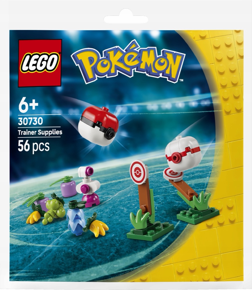 LEGO Pokémon Wyposażenie Trenera 30730 — oryginalny zestaw klocków LEGO