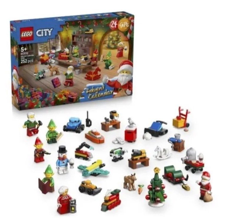LEGO CITY 60510 Kalendarz adwentowy 2026 — oryginalny zestaw klocków LEGO