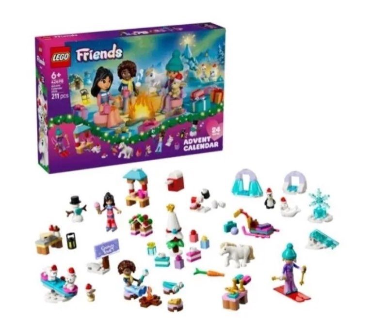 LEGO FRIENDS 42698 Kalendarz adwentowy 2026 — oryginalny zestaw klocków LEGO