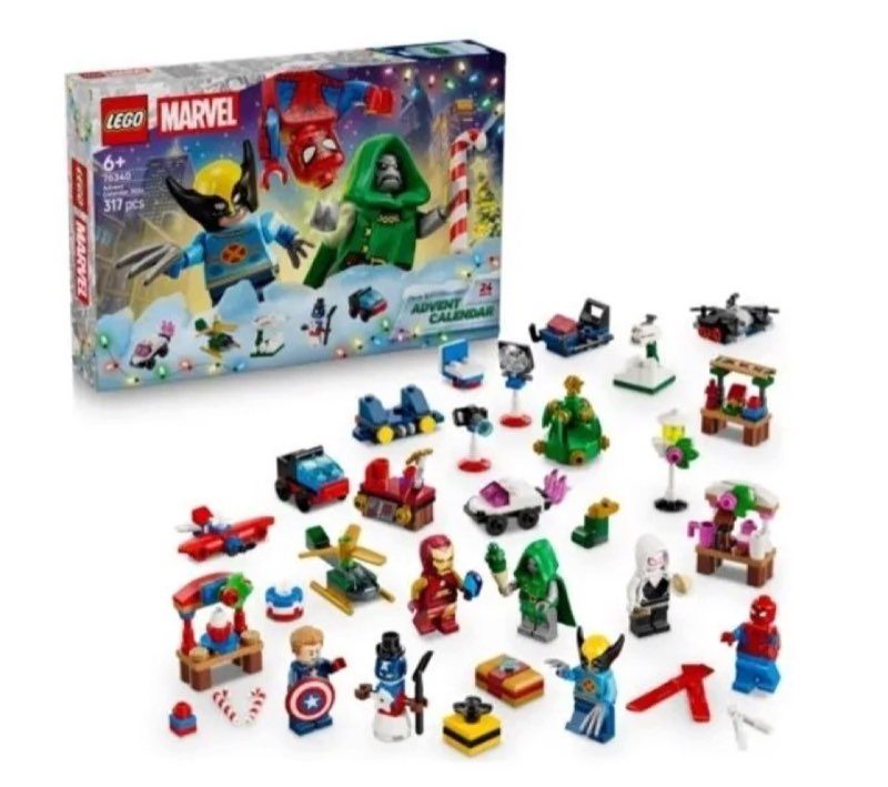 LEGO SUPER HEROES 76340 Kalendarz — oryginalny zestaw klocków LEGO
