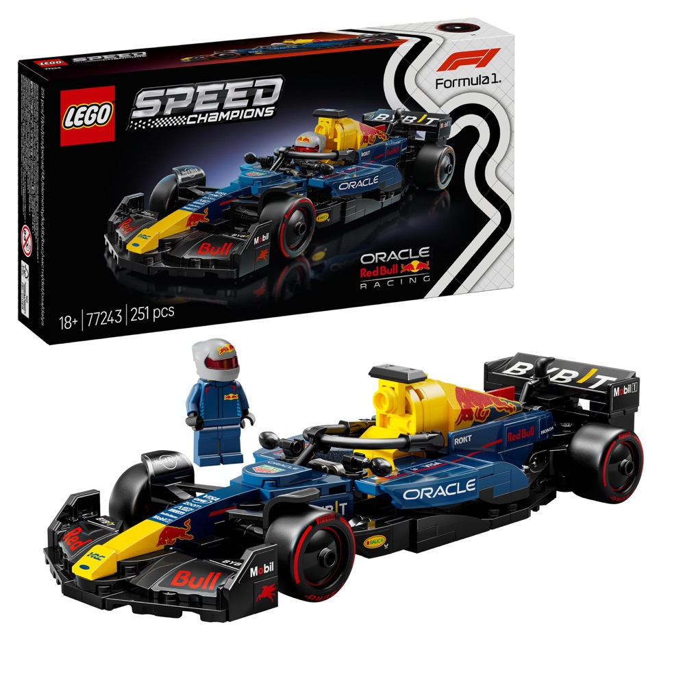 LEGO Speed Champions 77243 Bolid F1 Oracle Red Bull Racing RB20 — oryginalny zestaw klocków LEGO