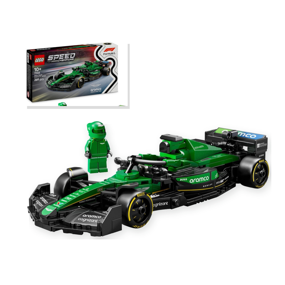 LEGO Speed Champions 77245 Bolid F1 Aston Martin Aramco AMR24