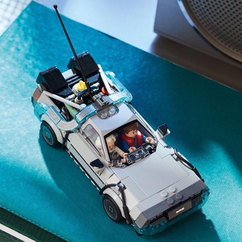 LEGO Speed Champions 77256 Wehikuł czasu z Powrotu do przyszłości — oryginalny zestaw klocków LEGO