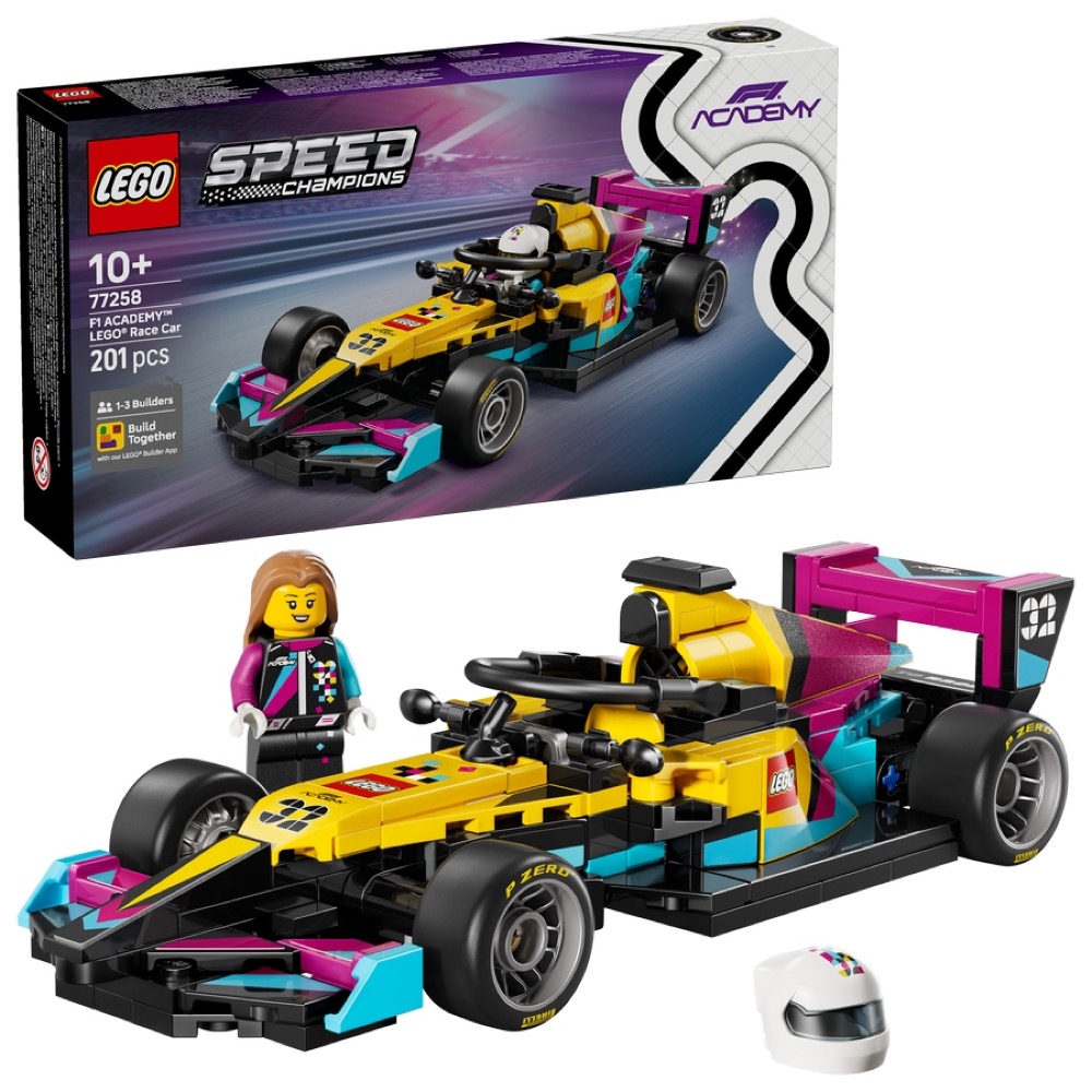LEGO Speed Champions 77258 Bolid F1 ACADEMY — oryginalny zestaw klocków LEGO