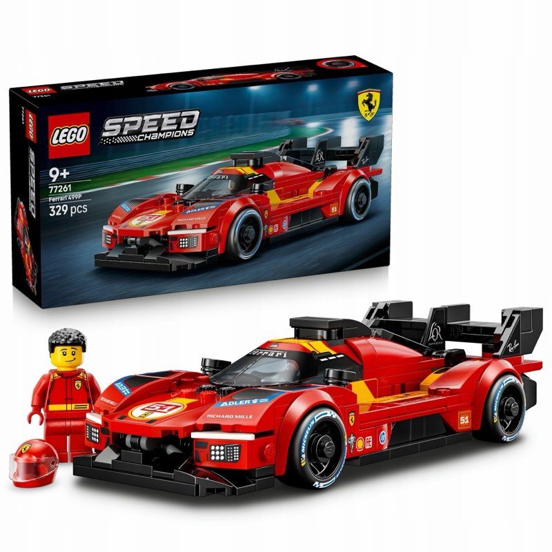 LEGO Speed Champions 77261 Ferrari 499P — oryginalny zestaw klocków LEGO