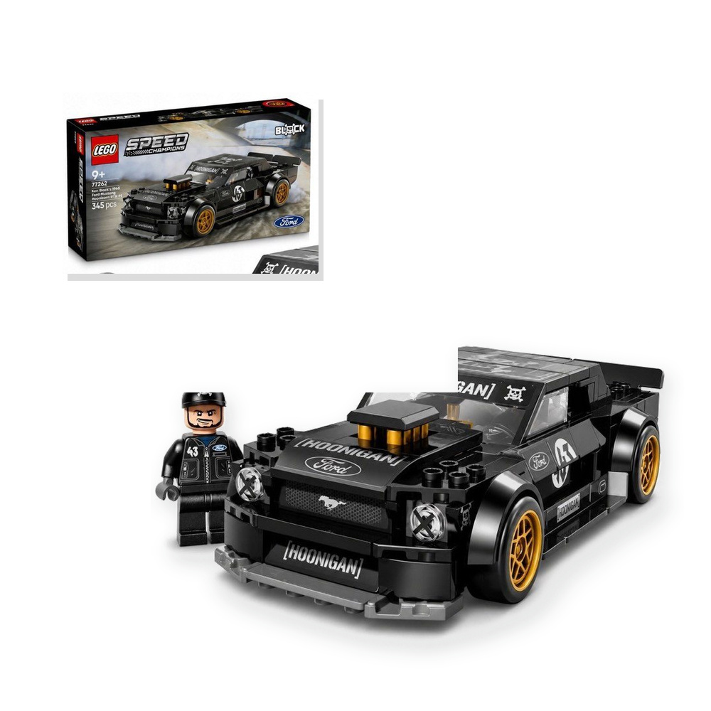 LEGO Speed Champions 77262 Ford Mustang Hoonicorn V1 z klocków