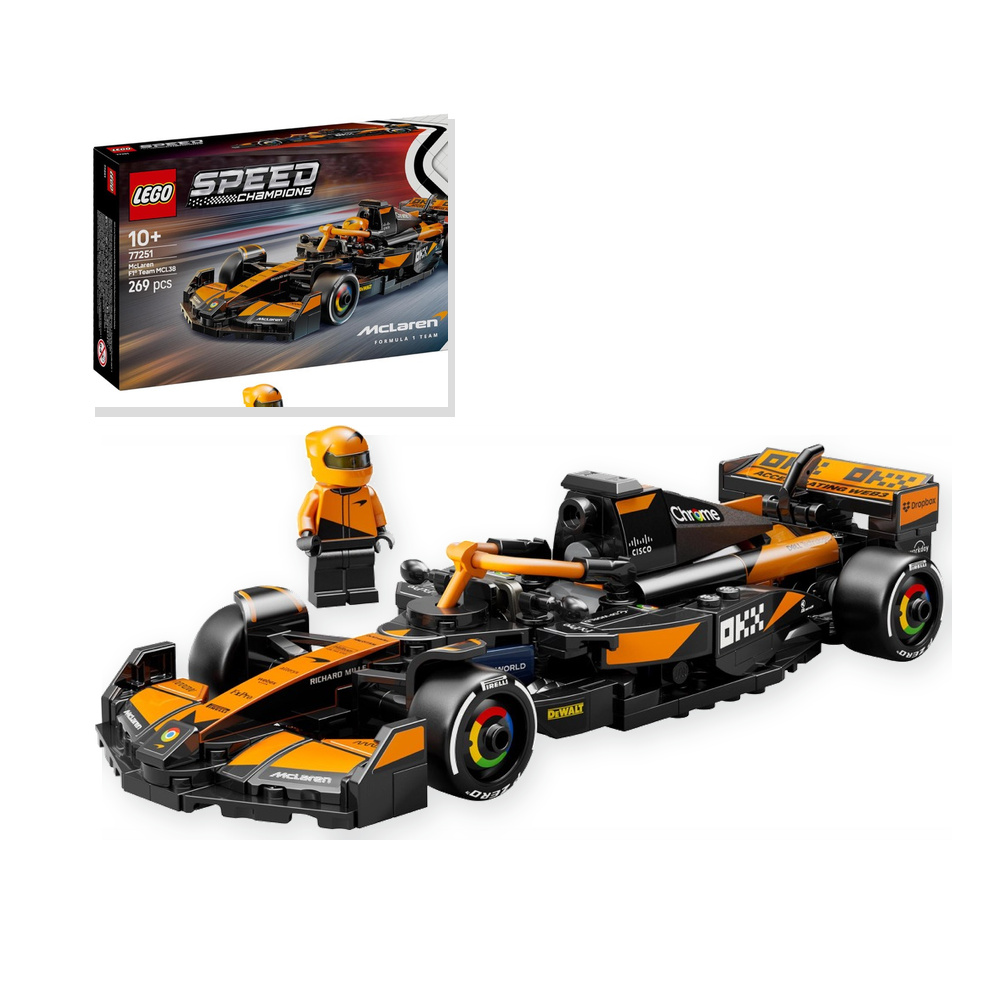LEGO Speed Champions Bolid F1 McLaren Team MCL38 77251