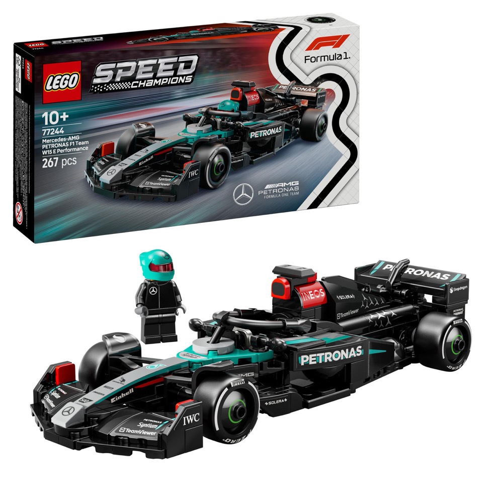 LEGO Speed Champions Bolid F1 Mercedes-AMG W15 77244 — oryginalny zestaw klocków LEGO