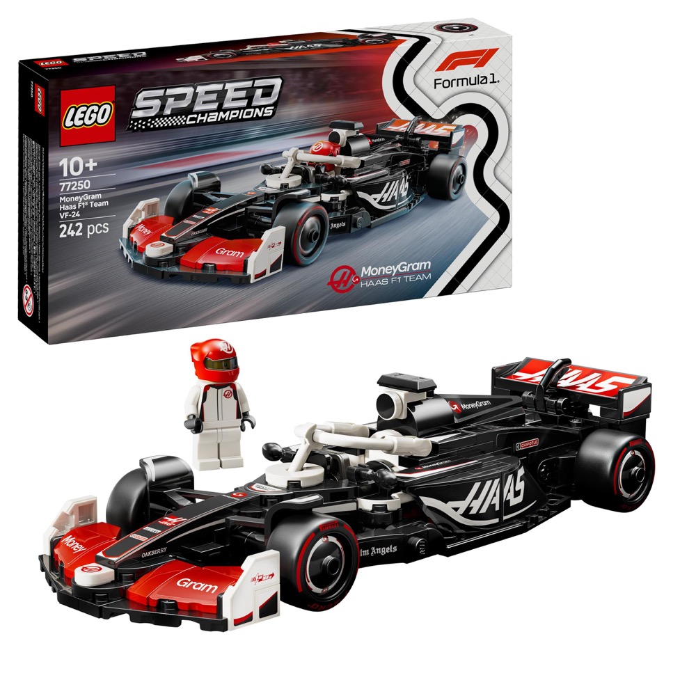 LEGO Speed Champions Bolid F1 MoneyGram Haas Team VF-24 77250 — oryginalny zestaw klocków LEGO
