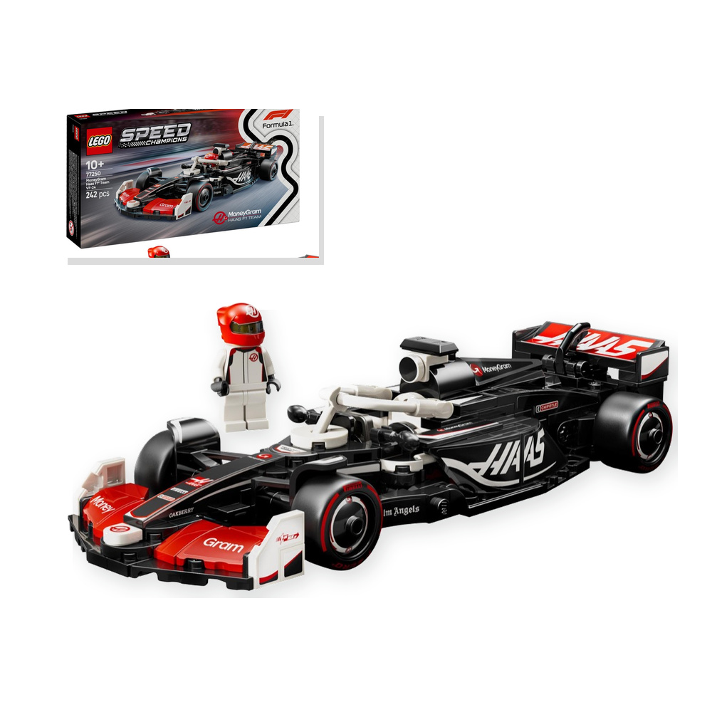 LEGO Speed Champions Bolid F1 MoneyGram Haas Team VF-24 77250