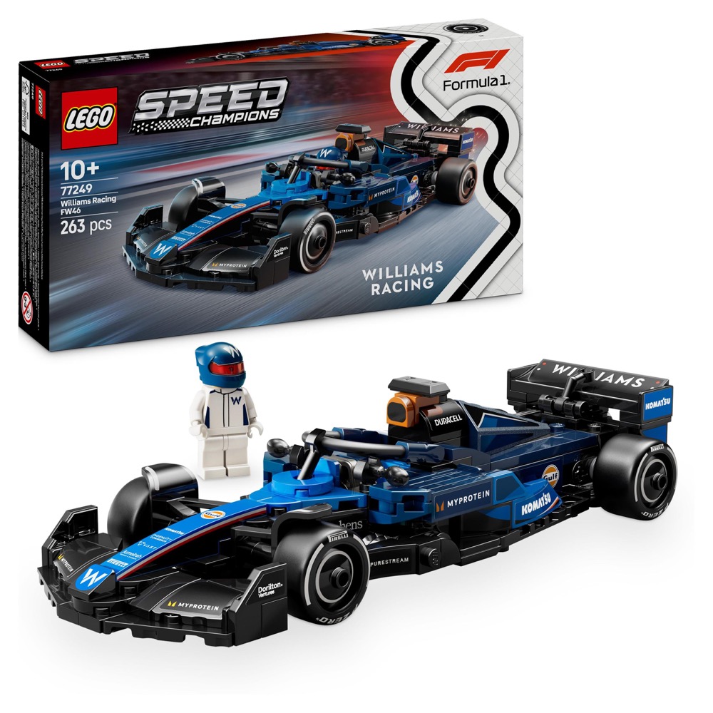 LEGO Speed Champions Bolid F1 Williams Racing FW46 77249 — oryginalny zestaw klocków LEGO