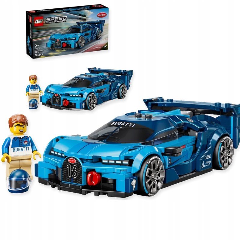 LEGO Speed Champions Hipersamochód Bugatti Vision GT 77253 — oryginalny zestaw klocków LEGO