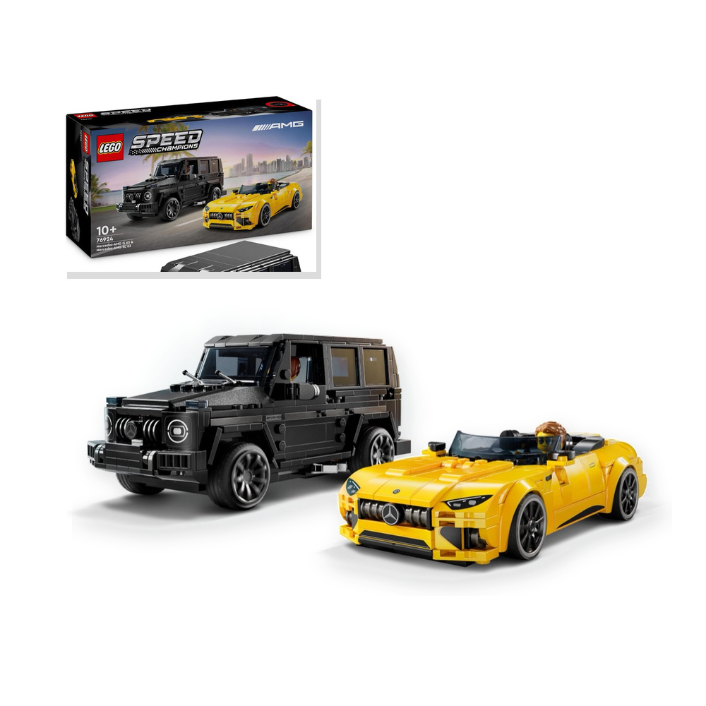 LEGO Speed Champions Mercedes-AMG G 63 i Mercedes-AMG SL 63 76924