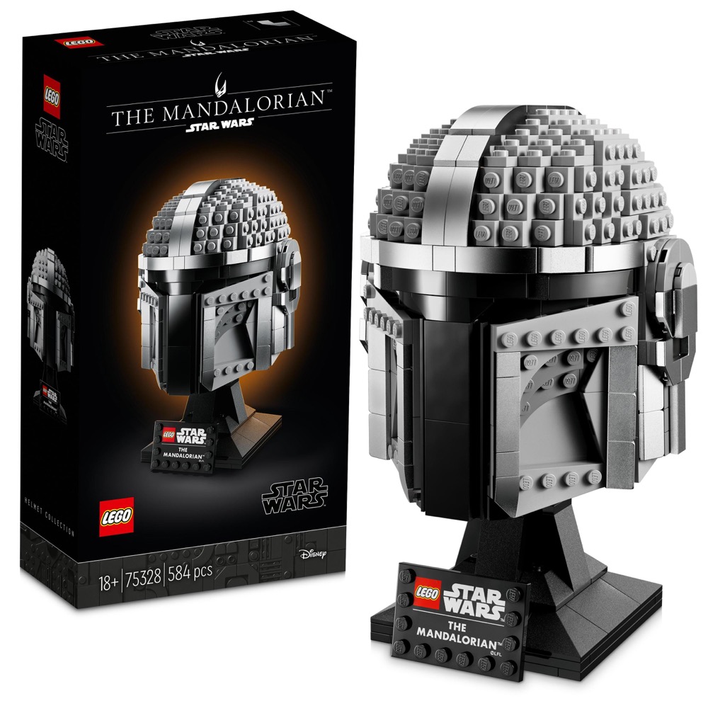LEGO Star Wars 75328 Hełm Mandalorianina — oryginalny zestaw klocków LEGO