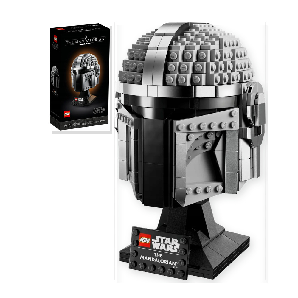 LEGO Star Wars 75328 Hełm Mandalorianina