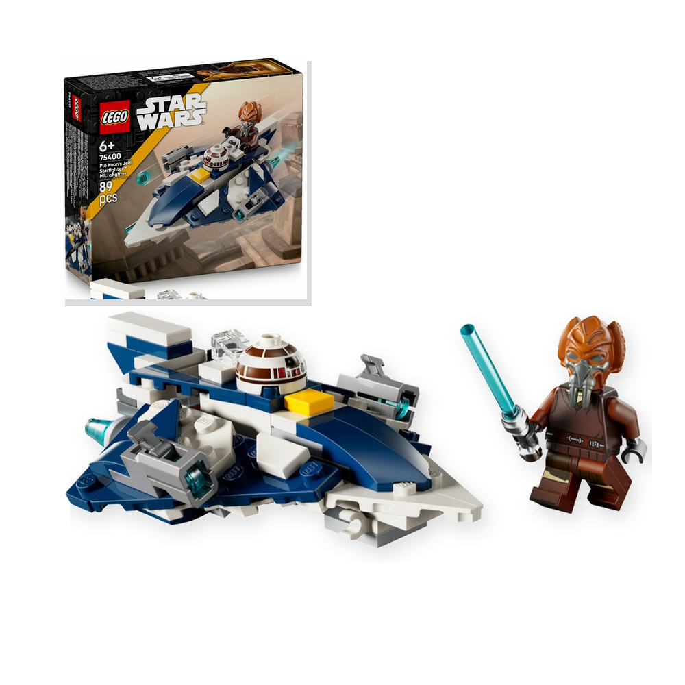 LEGO Star Wars 75400 Plo Koon i jego mikromyśliwiec zestaw