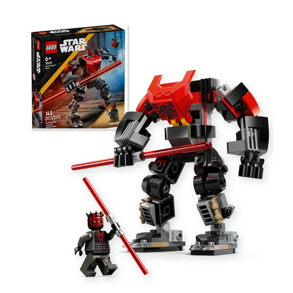LEGO Star Wars 75411 Darth Maul w swoim robotycznym stroju