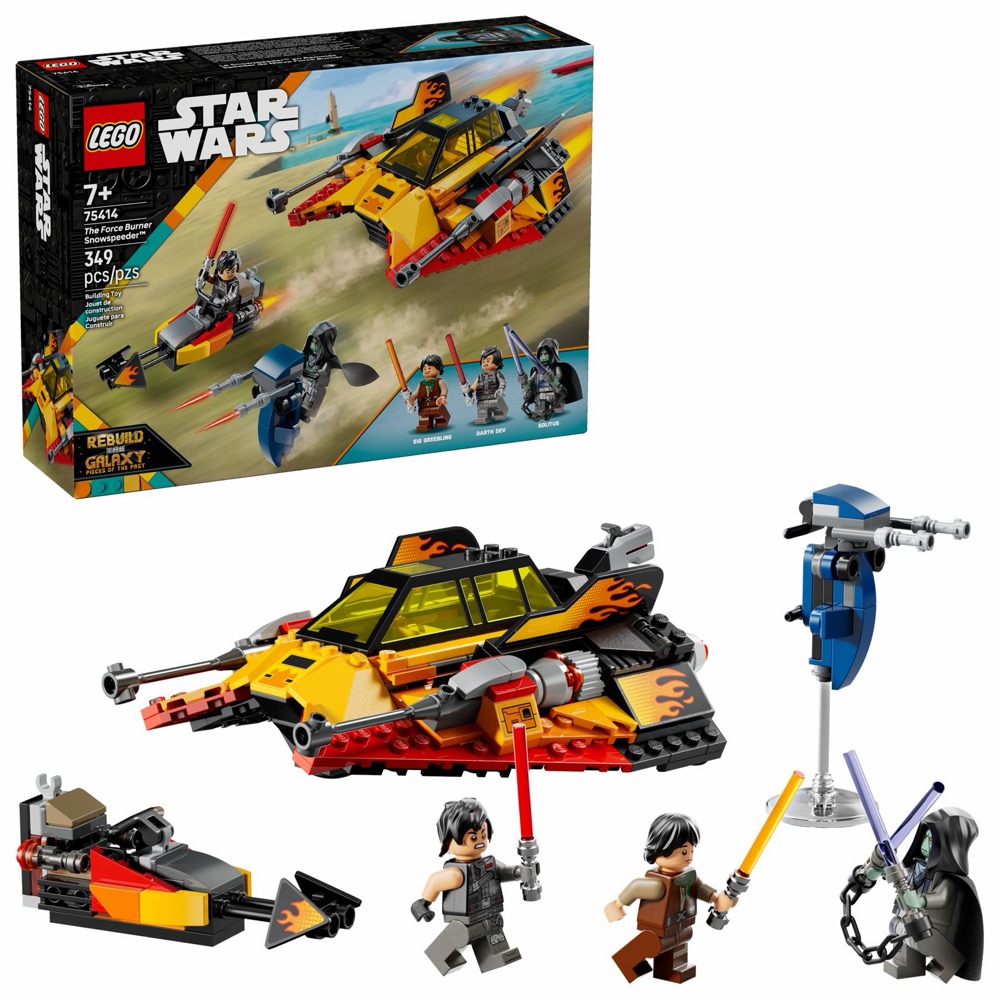 LEGO Star Wars 75414 Snowspeeder z filmu Przebudzenie Mocy — oryginalny zestaw klocków LEGO