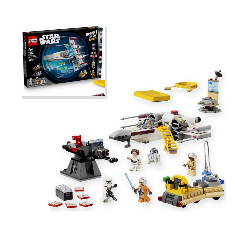 LEGO Star Wars 75423 Smart Play X-Wing Czerwona Piątka Luke'a