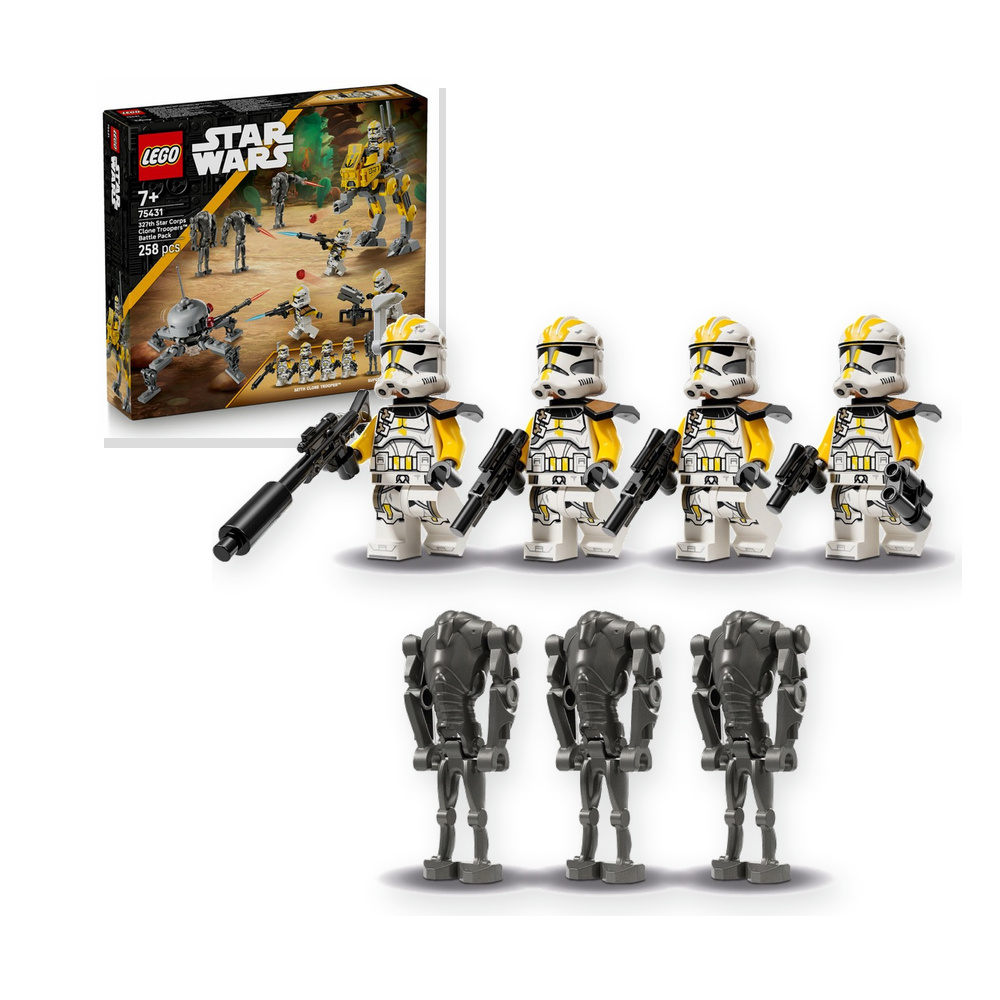 LEGO Star Wars 75431 Pakiet bojowy żołnierzy klonów z 327. Dywizji