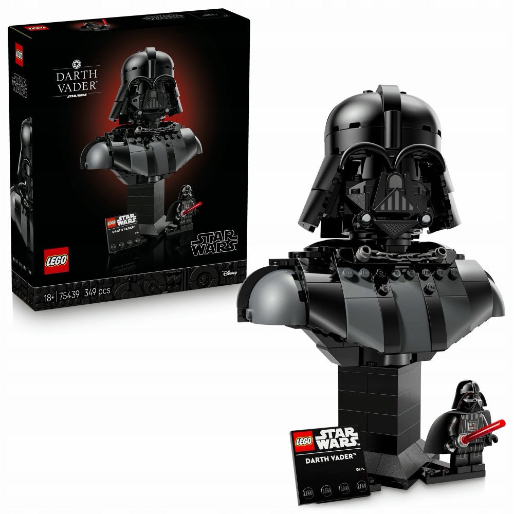 LEGO Star Wars 75439 Popiersie Dartha Vadera — oryginalny zestaw klocków LEGO