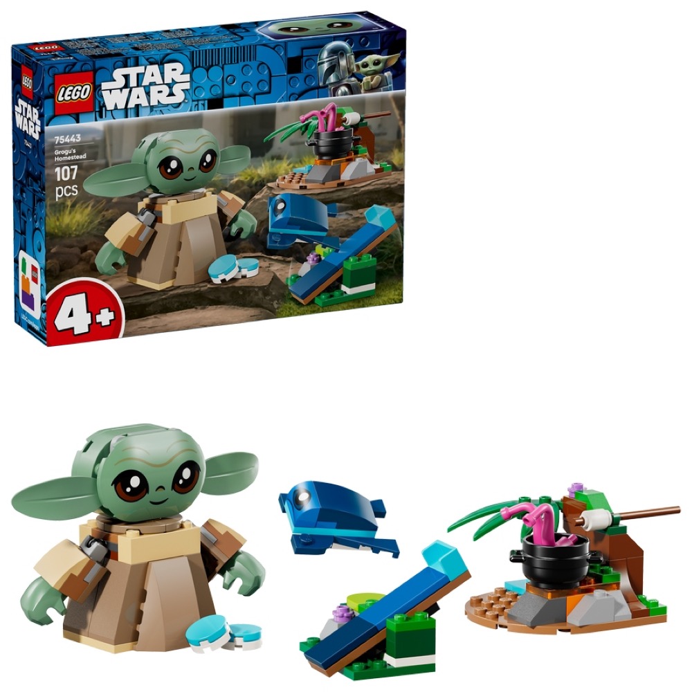 LEGO Star Wars 75443 Oszusta Grogu — oryginalny zestaw klocków LEGO