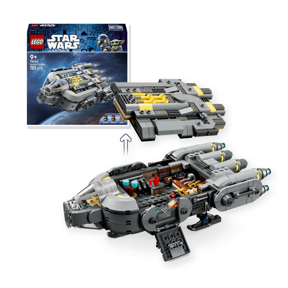 Klocki Zestaw LEGO STAR WARS 75445 Anzellański statek gwiezdny