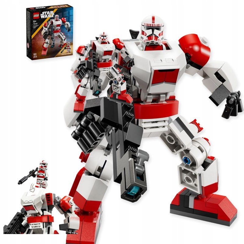 LEGO Star Wars 75448 Kombinezon bojowy żołnierza elitarnego klonów — oryginalny zestaw klocków LEGO