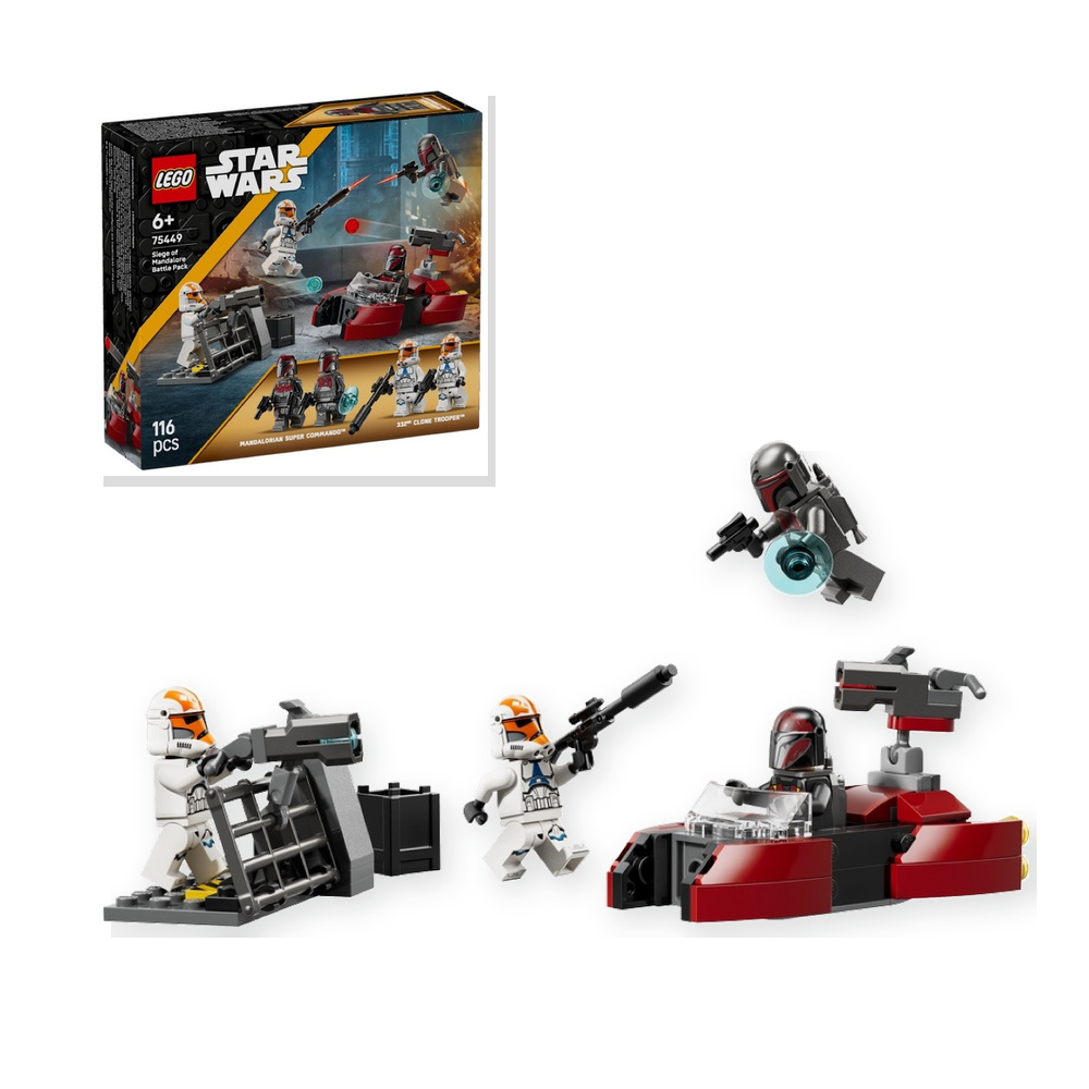 LEGO Star Wars 75449 Pakiet bojowy Oblężenie Mandalore