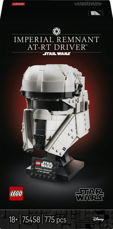 LEGO Star Wars Hełm kierowcy AT-RT Resztek Imperium 75458 — oryginalny zestaw klocków LEGO