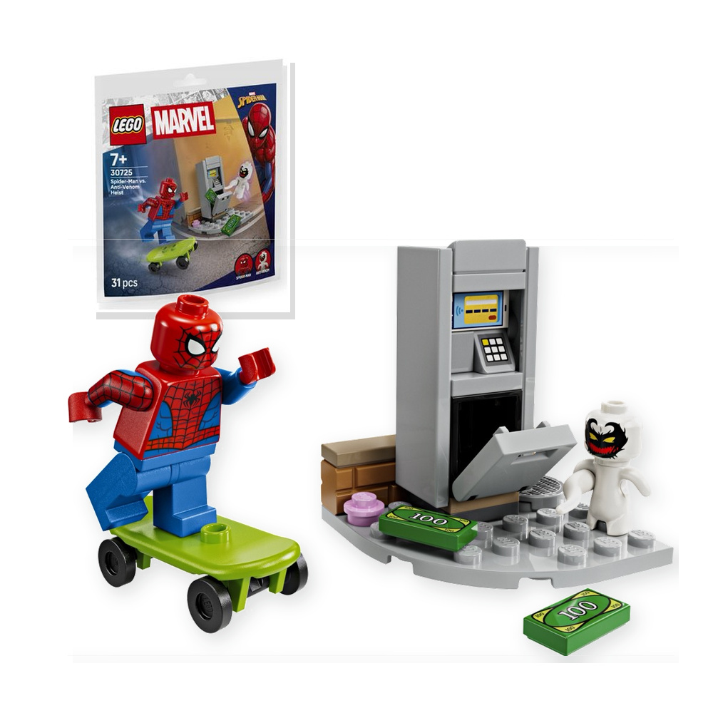 LEGO Super Heroes 30725 Marvel Spider-Man vs. Anti-Venom - Napad Saszetka